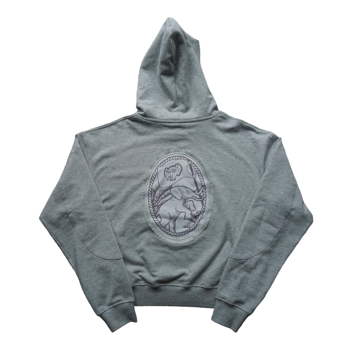 ELEPHANT HOODIE - grey